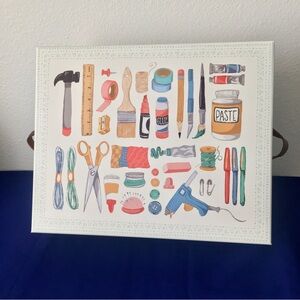 Decorative Arts & Crafts Supplies Storage Box